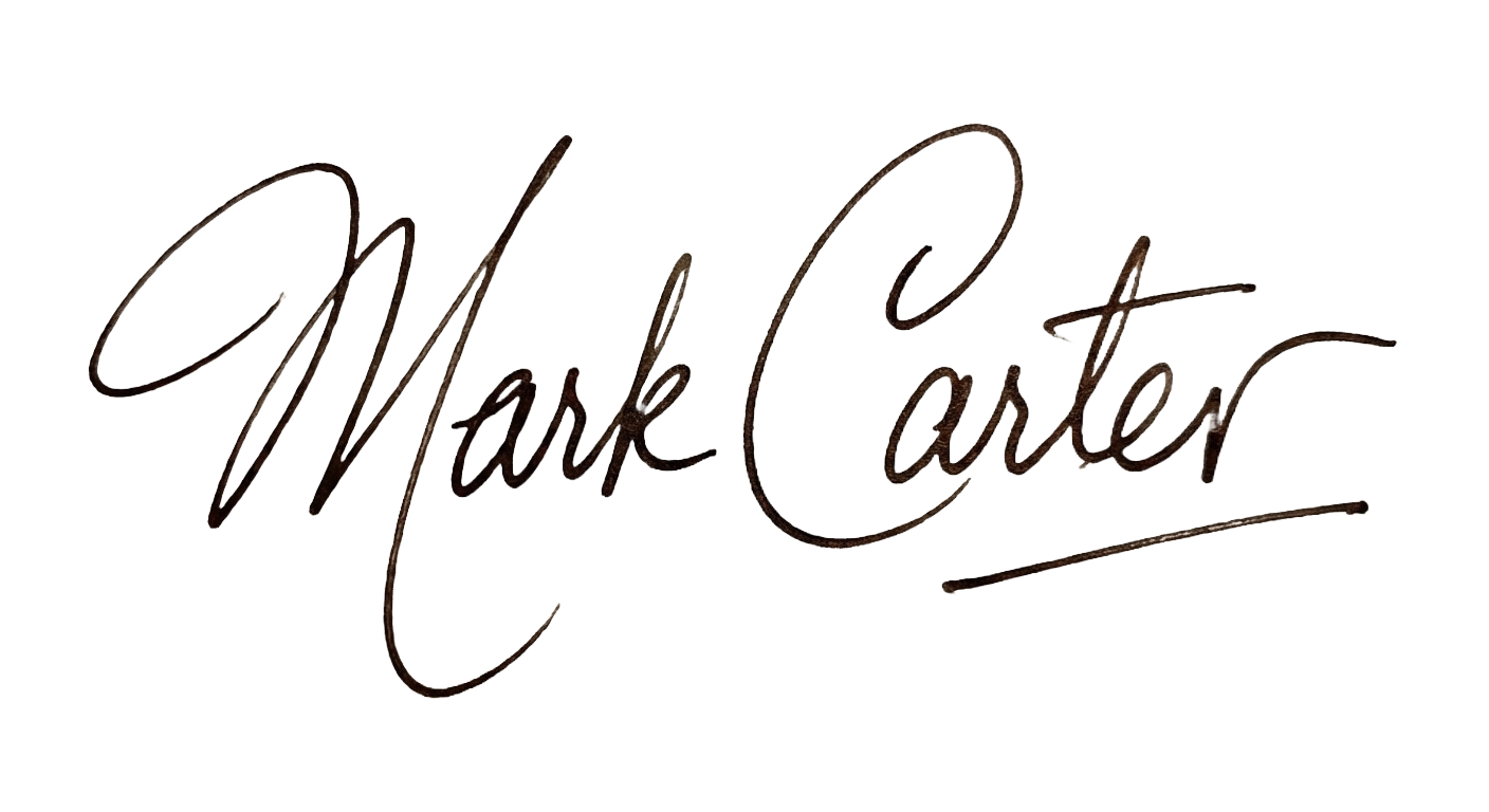 Mark Carter signature