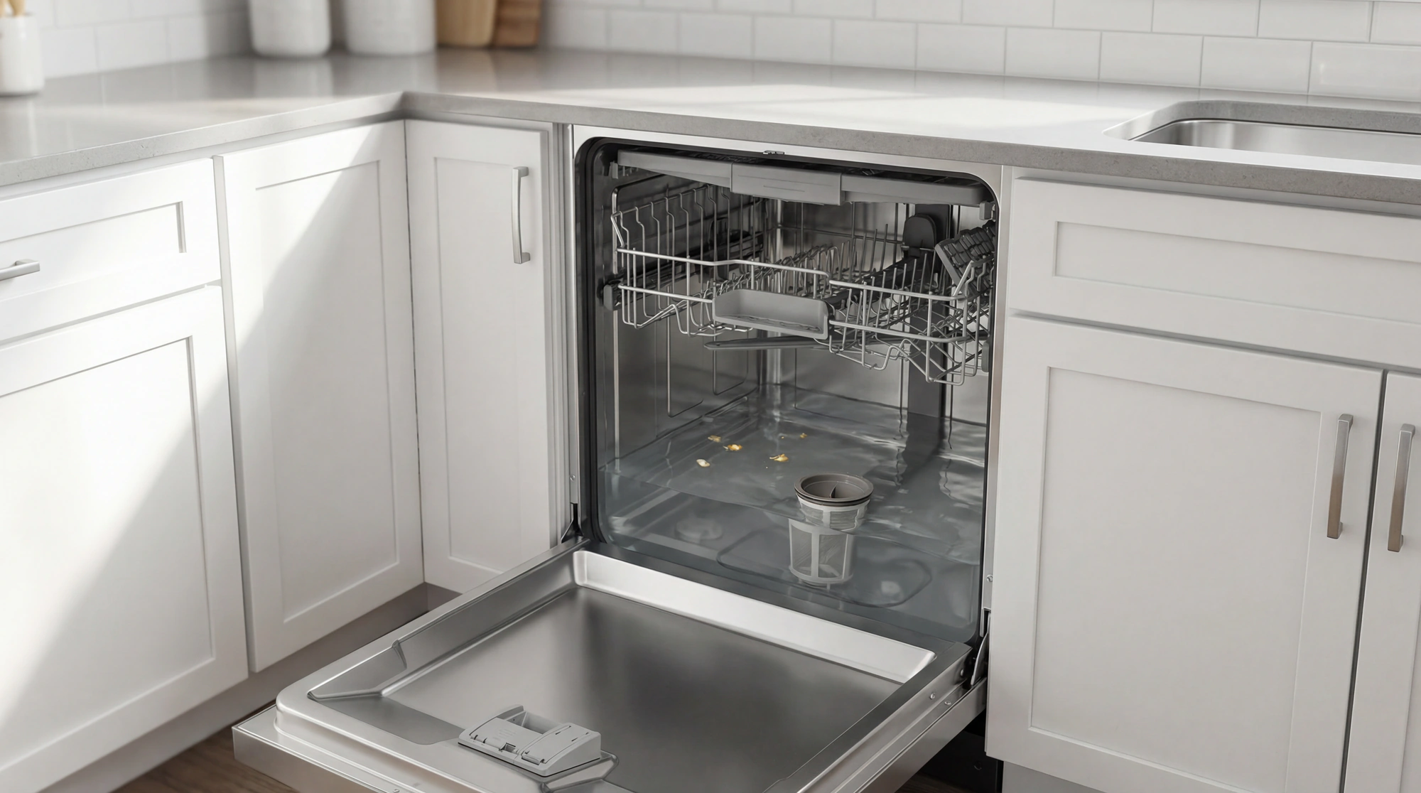 Dishwasher Not Draining? Common Causes & How to Fix It