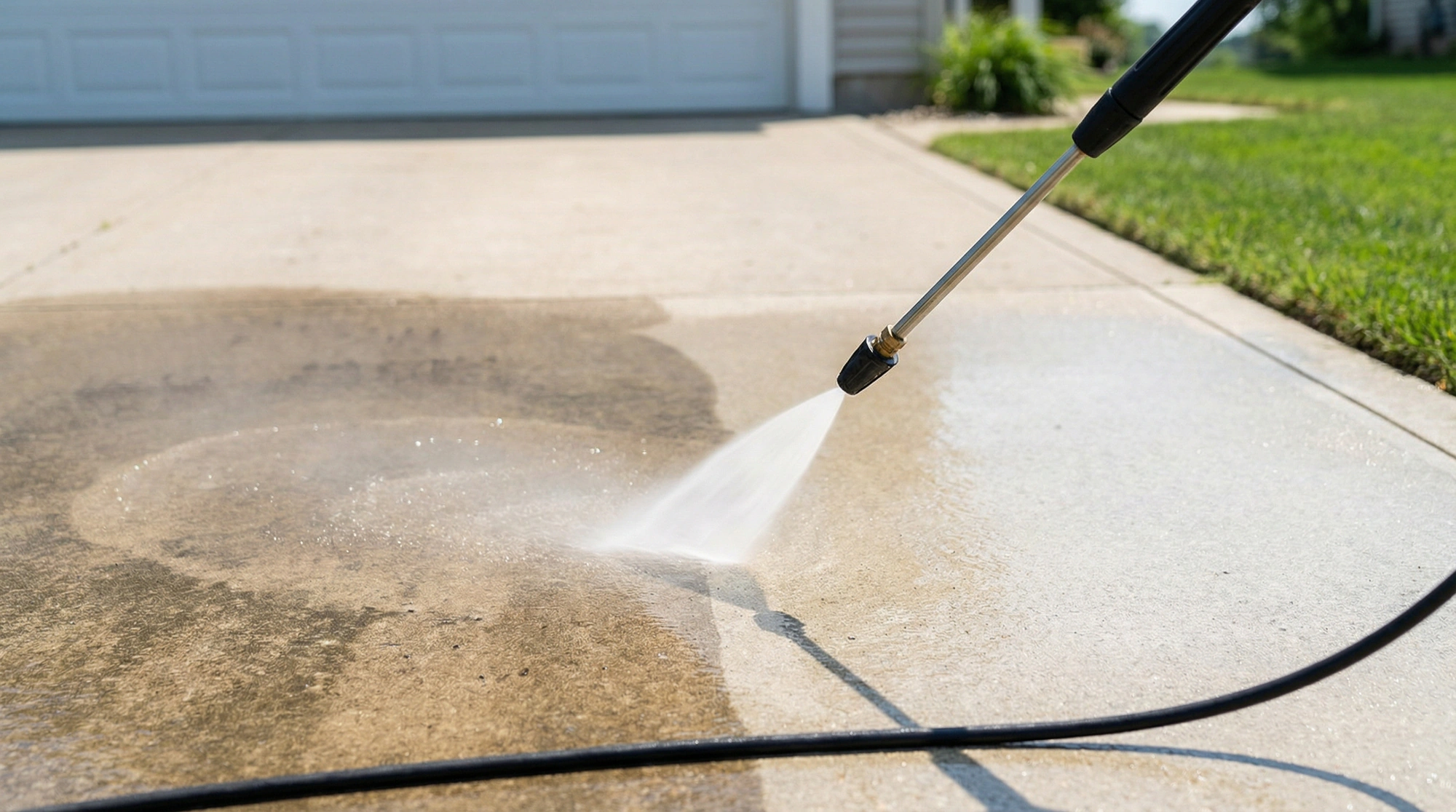 How to Clean Concrete: Driveways Floors & Patios