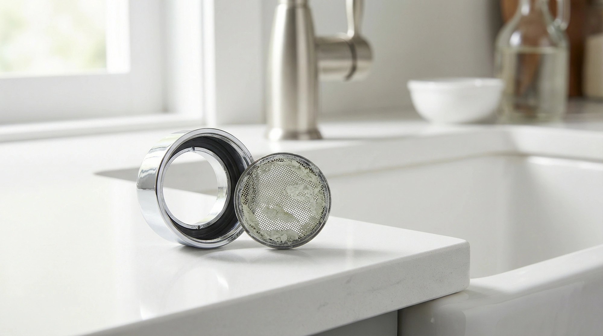 How to Remove & Clean a Faucet Aerator